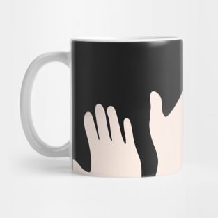 Waving hands Mug